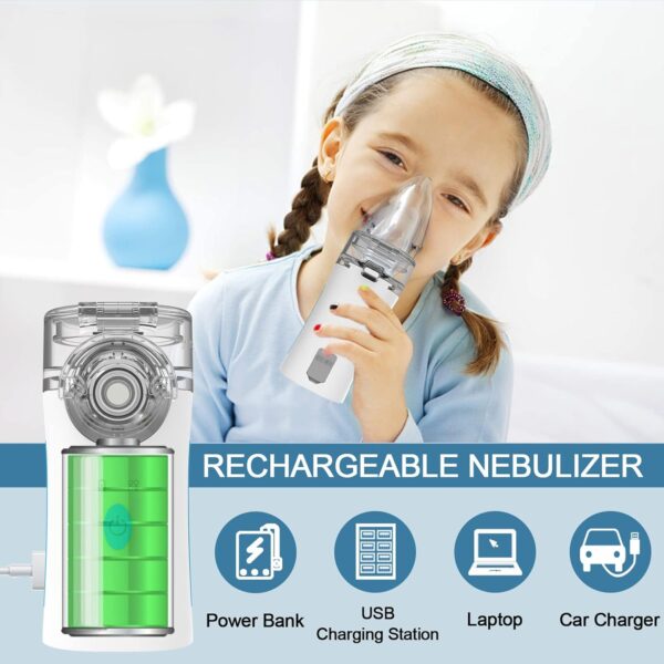 Nebulizer قابل حمل - دستگاه نبولایزر - تصویر 3